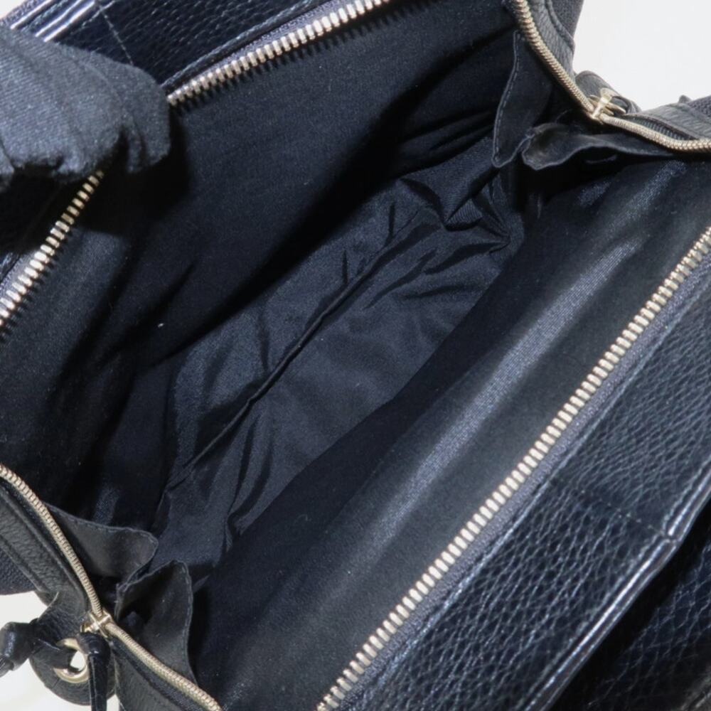 💎✨Authentic✨💎BVLGARI Logo Mania Canvas Leather 2Way Bag Shoulder Bag - Picture 13 of 16